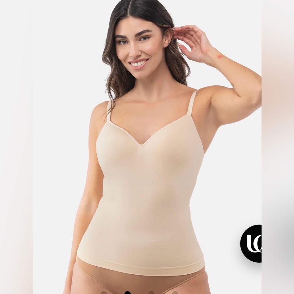 Underoutfit NWOT Sz. Small - The Shaping Lift Cami in Sand.